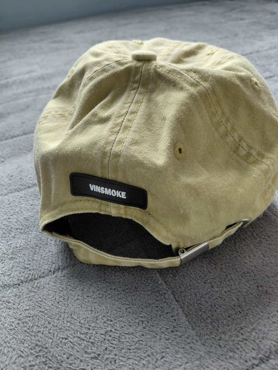 빈스모크 Washed Lime 볼캡 상품이미지3