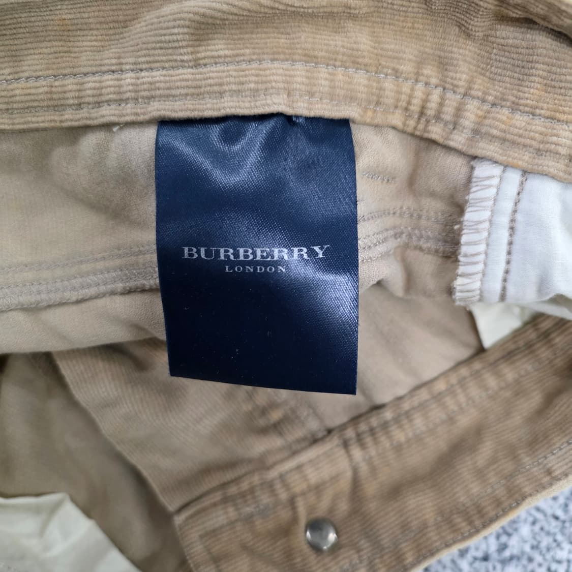 [USA-8] 버버리 코듀로이 팬츠 0203J 상품이미지4