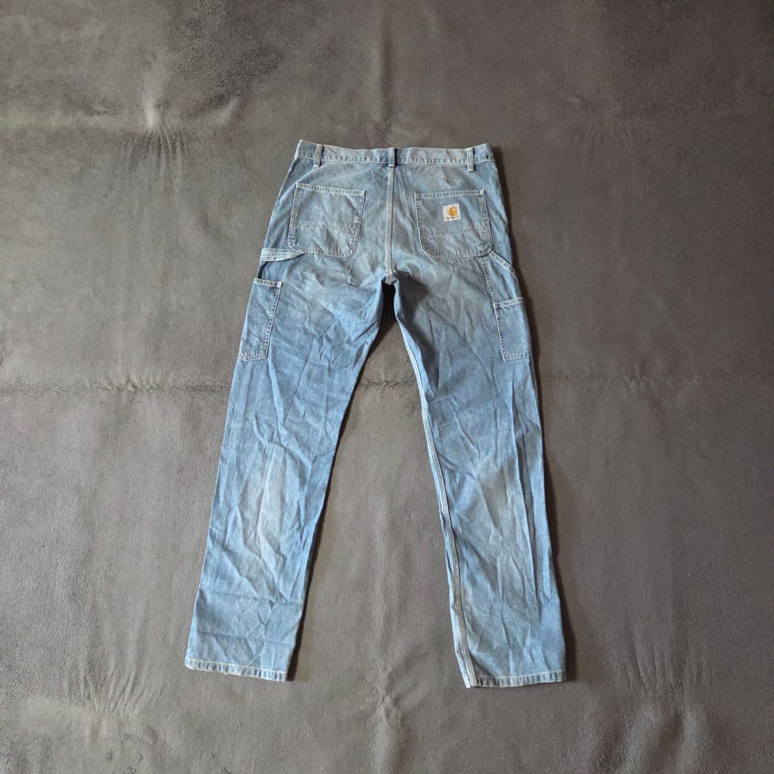 칼하트 wip 럭 싱글 니 카펜터 데님 팬츠 32 (34-36인치) 상품이미지2