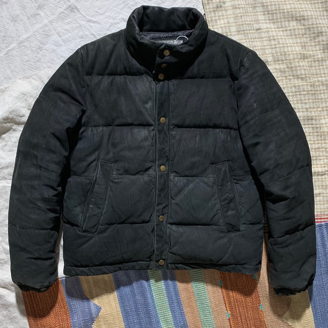 유나이티드 애로우즈 양가죽 푸퍼 눕시 자켓 상품이미지2