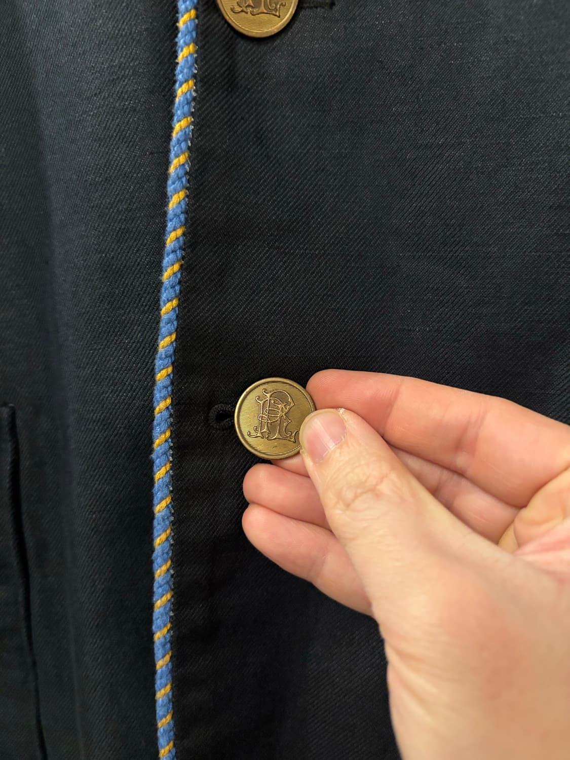 폴로 랄프로렌 네이비 로잉클럽패치 블레이저 상품이미지3