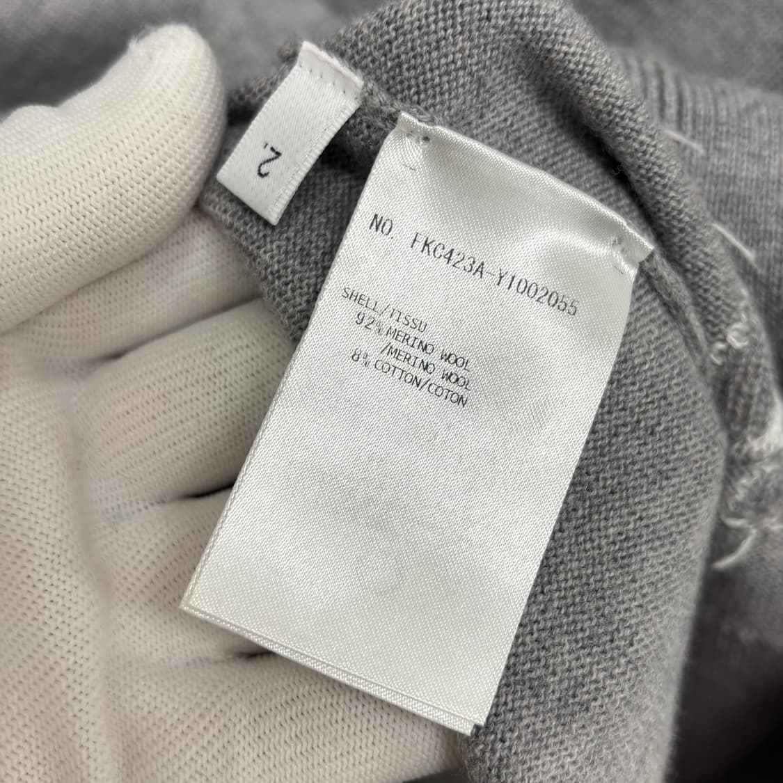 [42]톰브라운 사선완장 드롭 스카이 가디건 상품이미지4