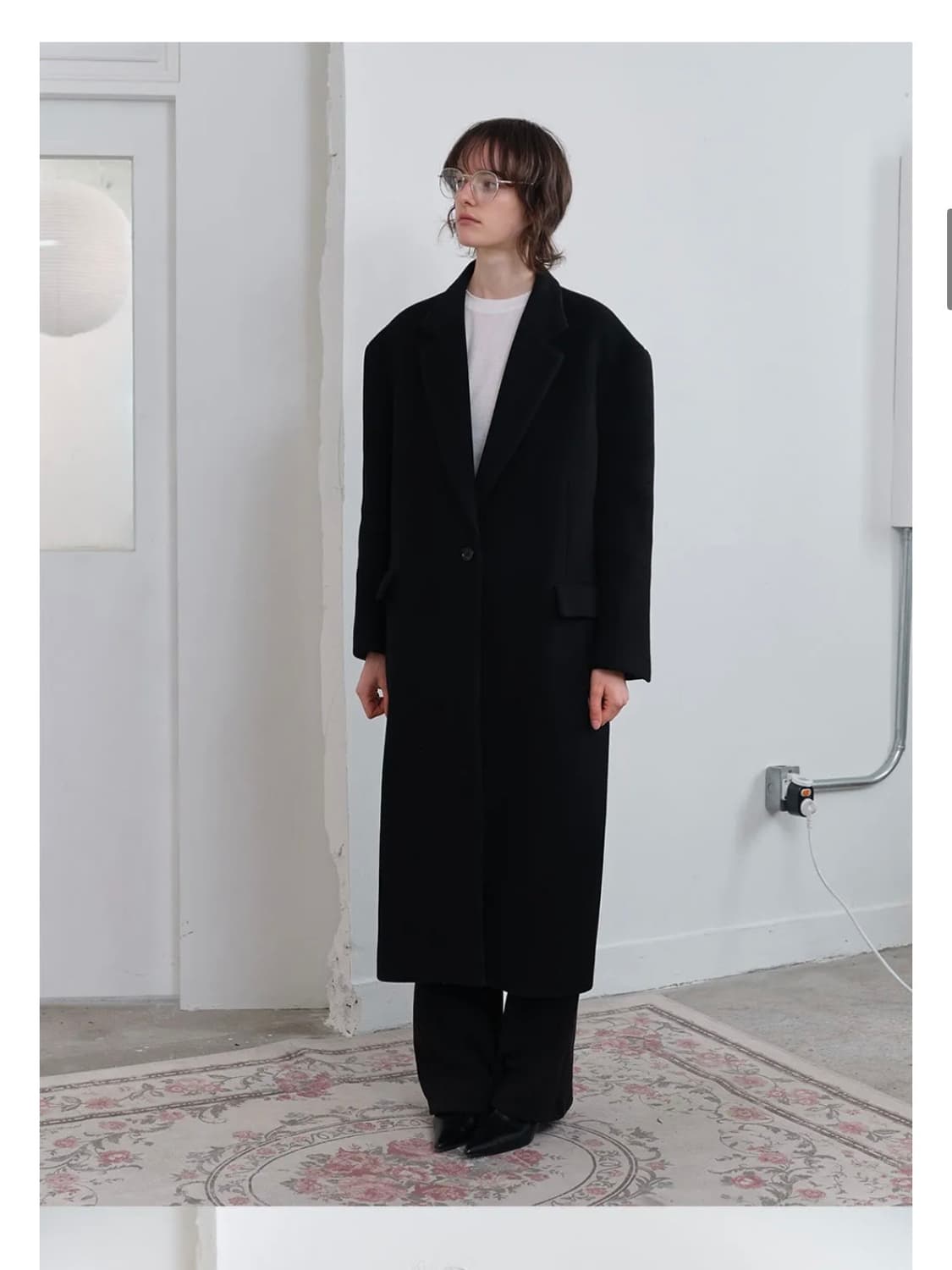 Overfit long coat 상품이미지4