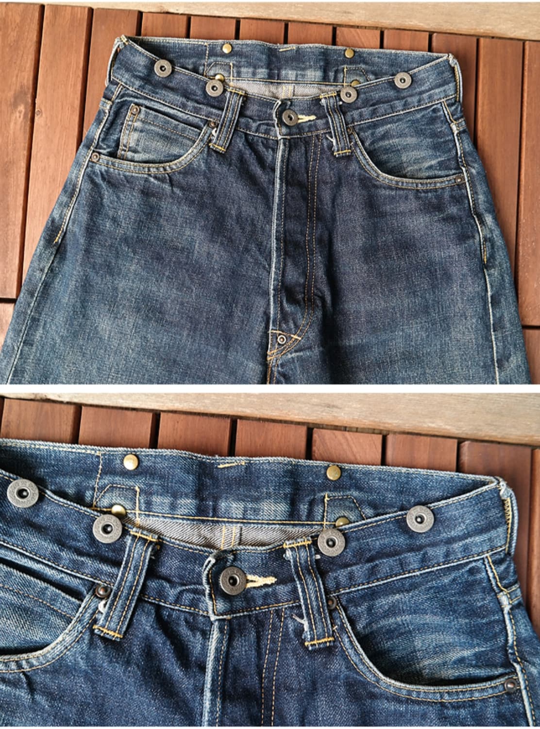 90S EVIS 에비스 에비수 초기모델 빈티지 셀비지데님 27사이즈  상품이미지4