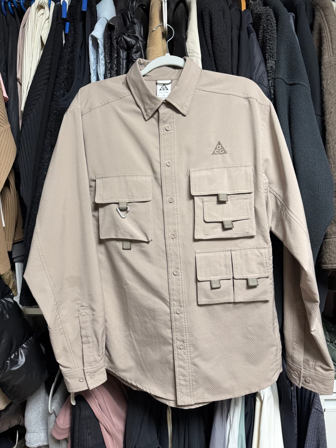 [해외M]나이키 ACG 디베스테이션 트레일 워크 셔츠 문 파슬 - US 상품이미지1