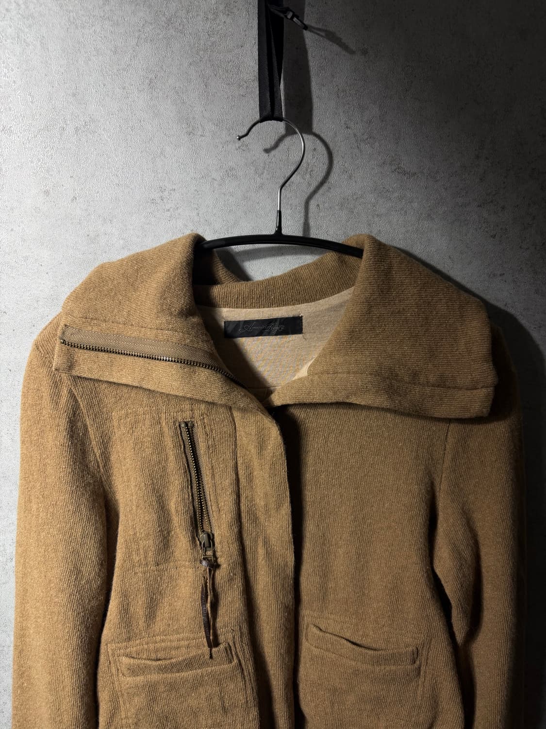 Vintage knit zip-up 상품이미지6