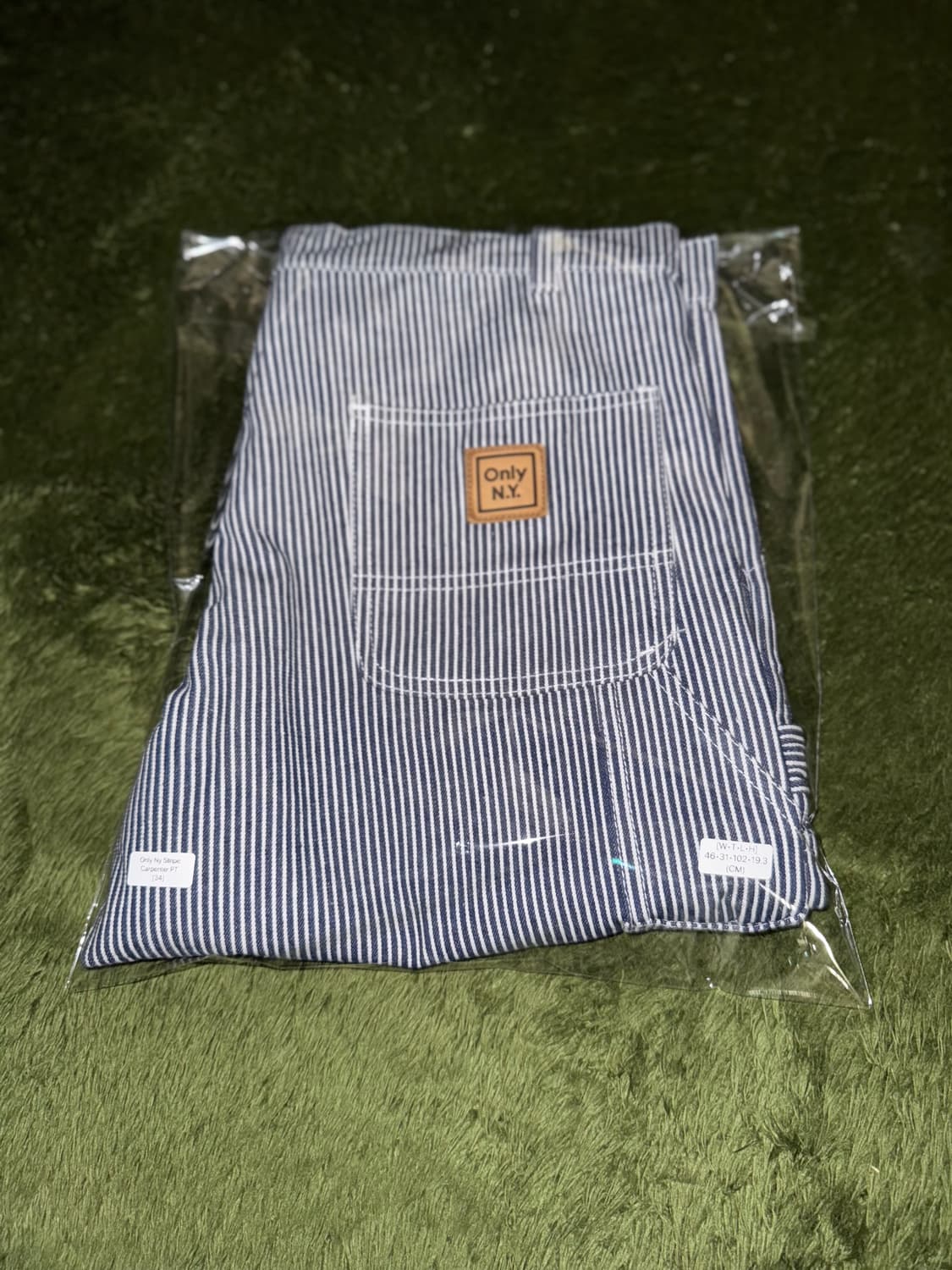 [34] ONLY NY 온리 뉴욕 히코리 스트라이프 카펜터 팬츠 상품이미지10