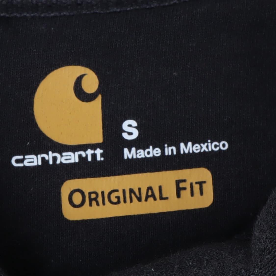 칼하트 k288 블랙 코튼 후드티 상품이미지8