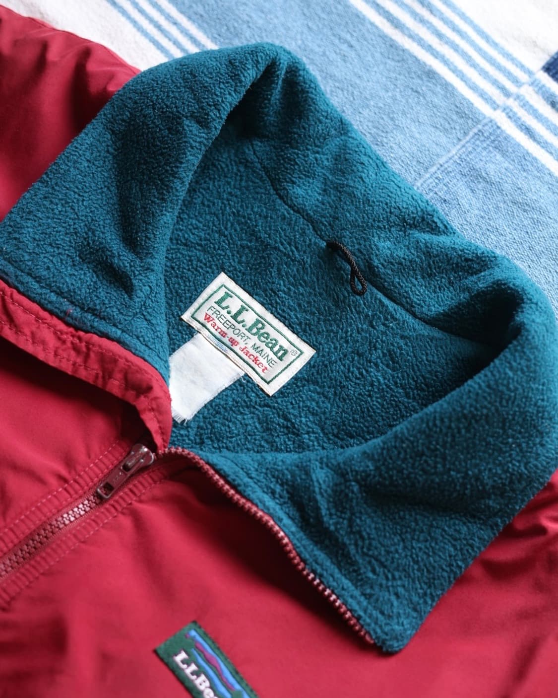 엘엘빈 80s 웜업 자켓 상품이미지2