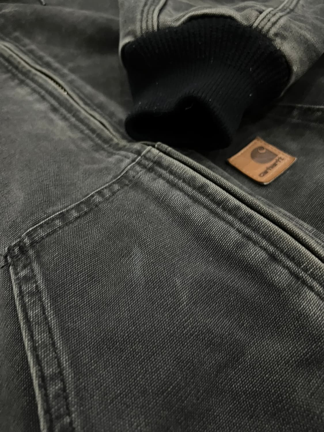 (M) 칼하트 후드 덕 액티브 자켓 J130 BLK 블랙 상품이미지8