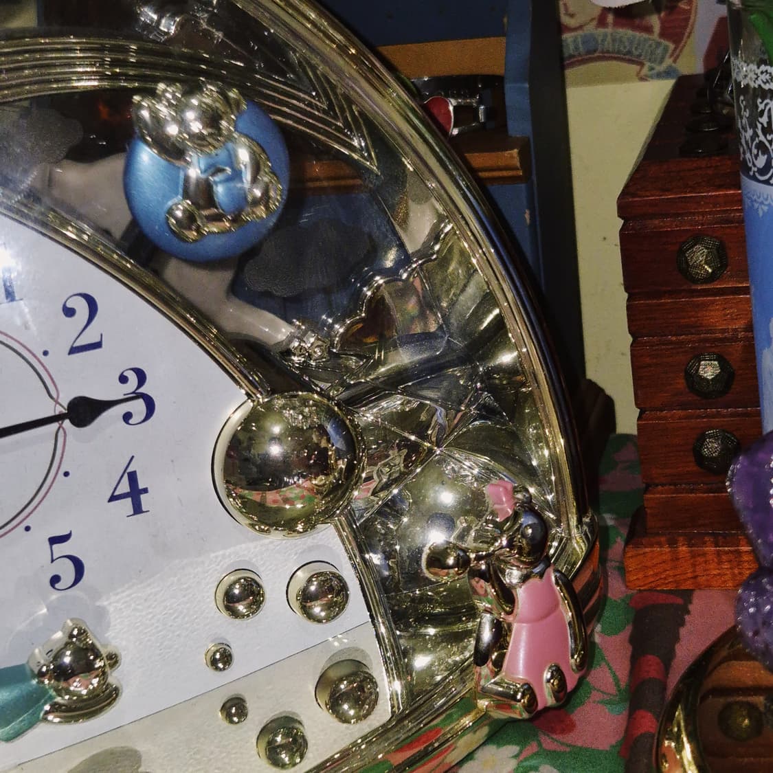 00s 시티즌 레트로 골드 돔 흔들 베어 시계 상품이미지8