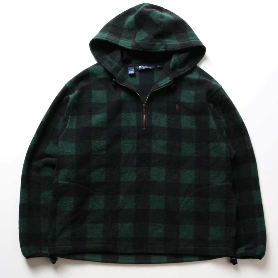 폴로 made in USA 블랙와치 플리스 자켓   상품이미지3