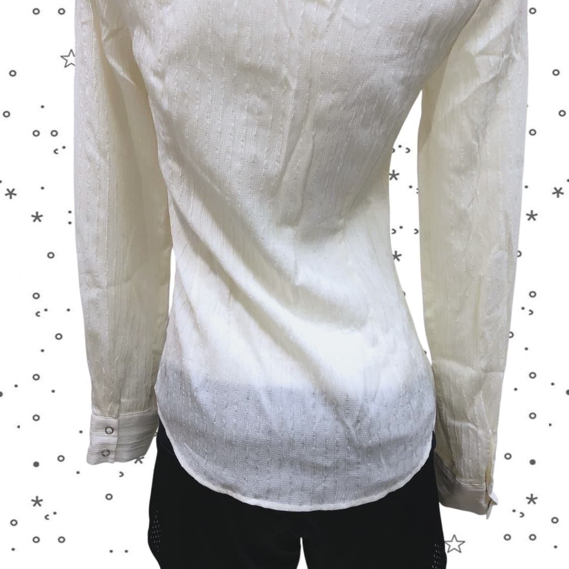 블랙업 엘솝 버튼 플리츠 블라우스 29 상품이미지7