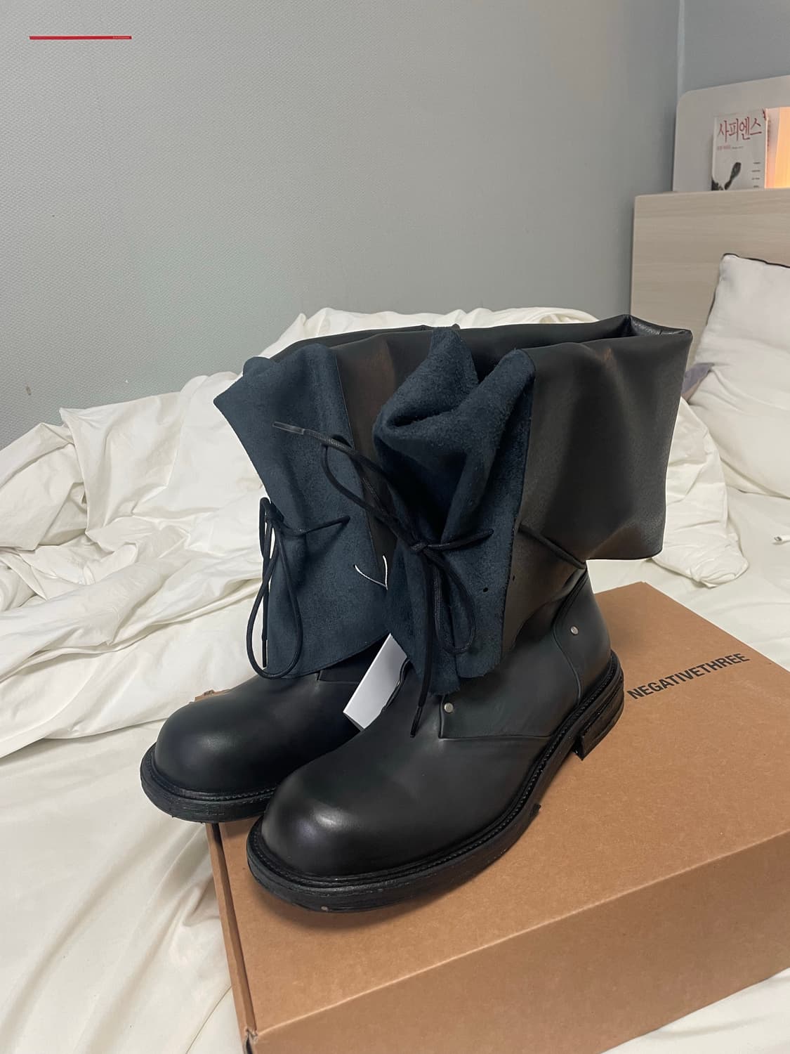 네거티브쓰리 레이스업 부츠 상품이미지2