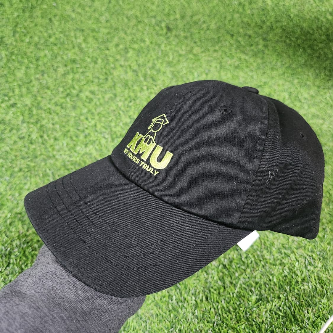 디스이즈네버댓 thisisneverthat KMU 자수 볼캡 블랙 (택O 상품이미지4