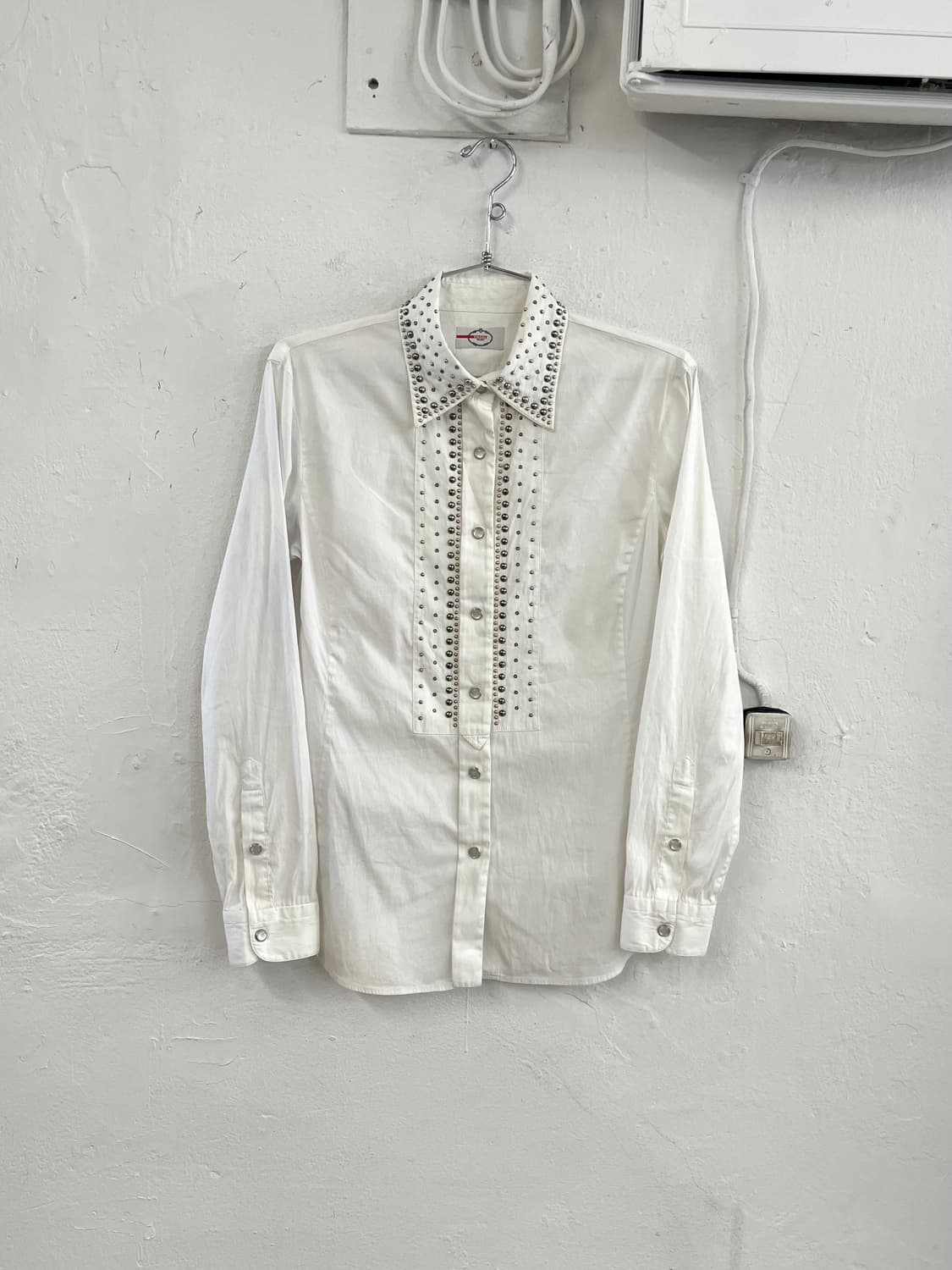 프라다 2012 아카이브 스터드 웨스턴 셔츠 상품이미지1