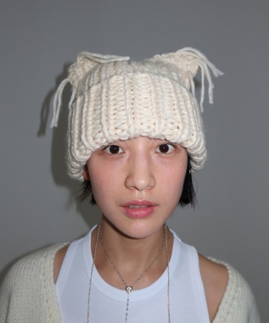 플리즈프로젝트 고양이 비니 상품이미지1