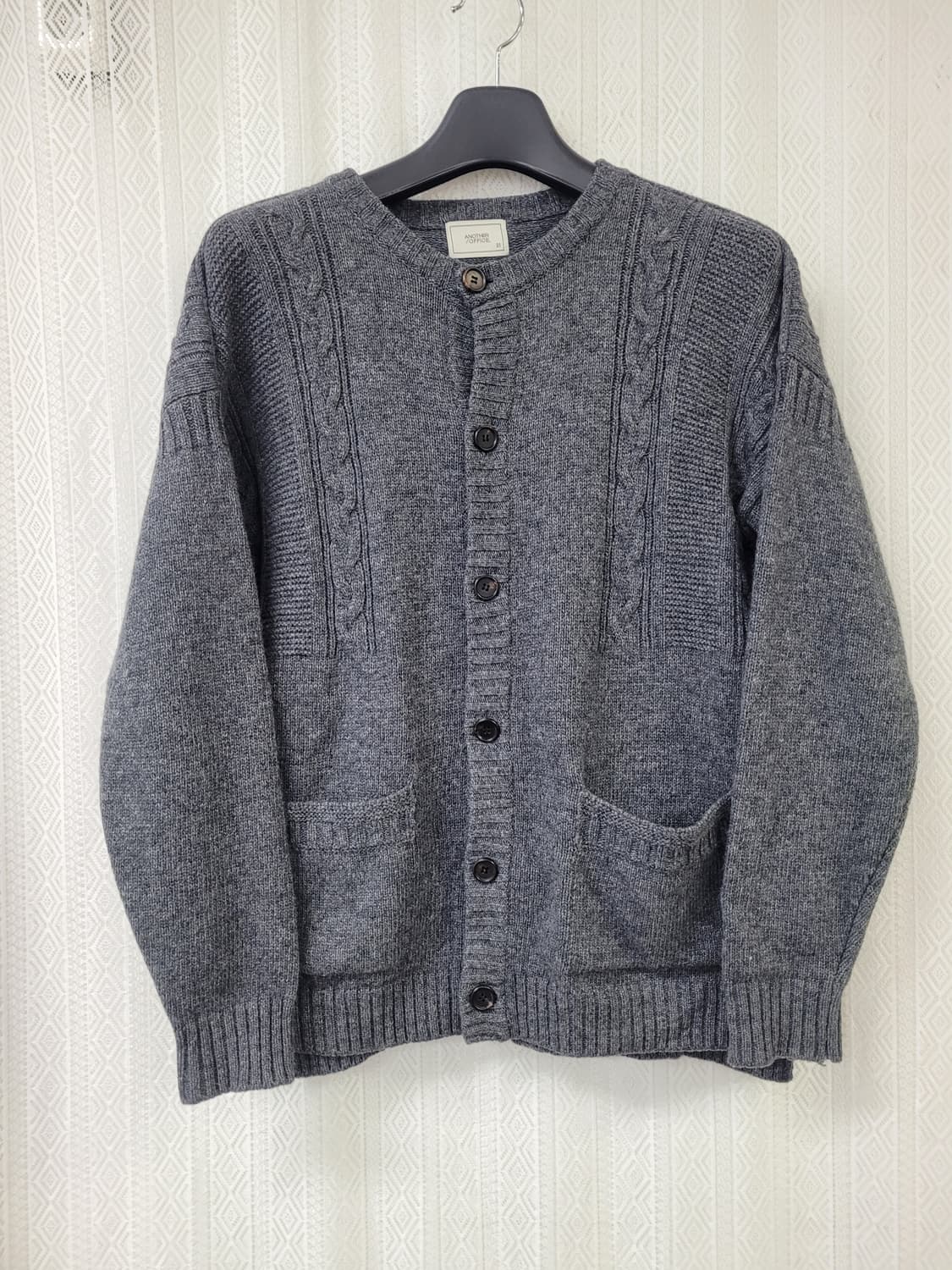 (1)어나더오피스 울 가디건 상품이미지3