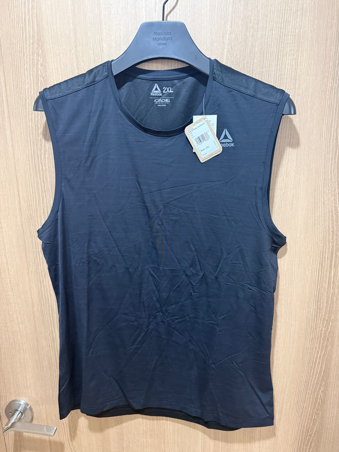 리복 블랙 나시티 / 2XL (실측 100 정도)  상품이미지1