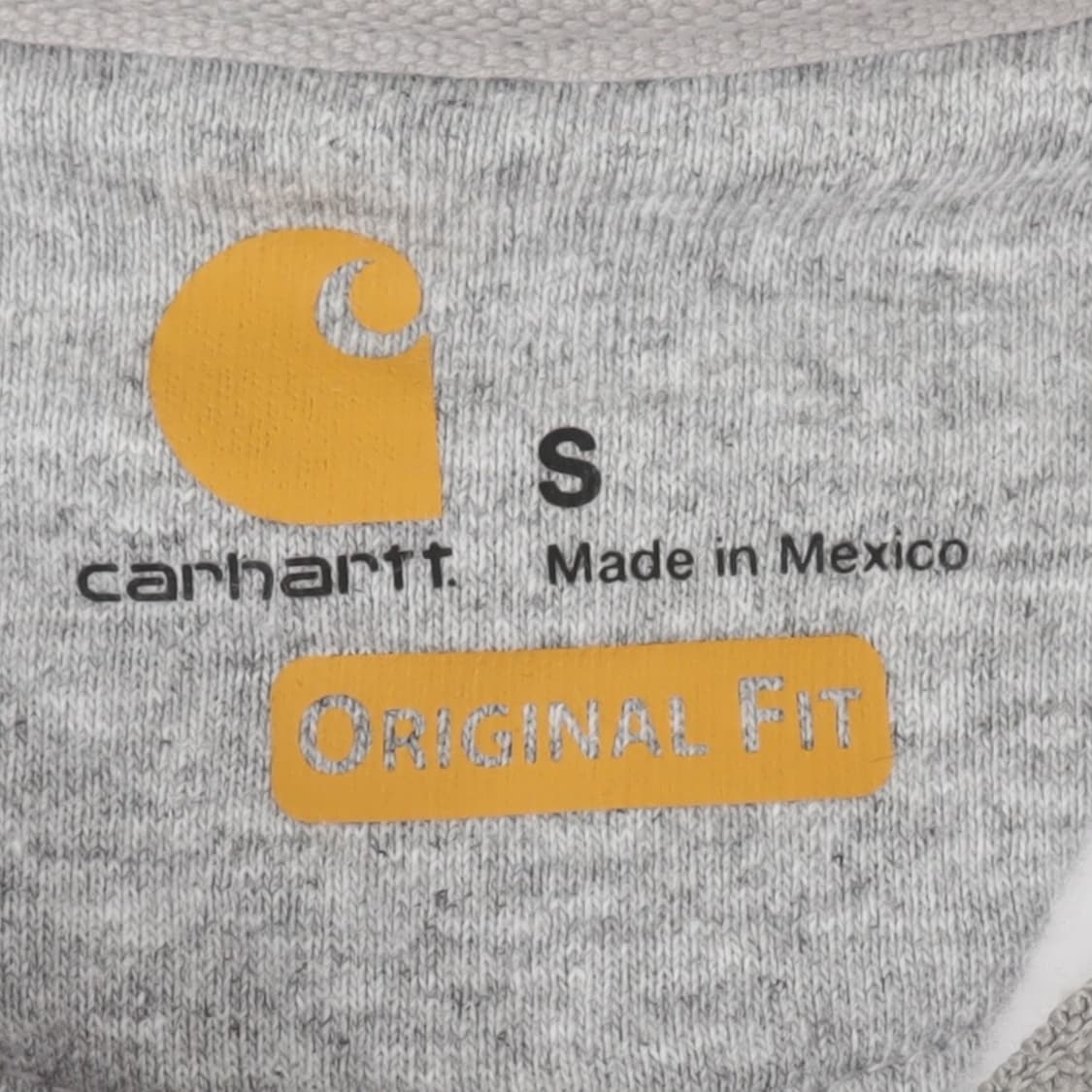 칼하트 k122 그레이 코튼 후드집업 상품이미지8
