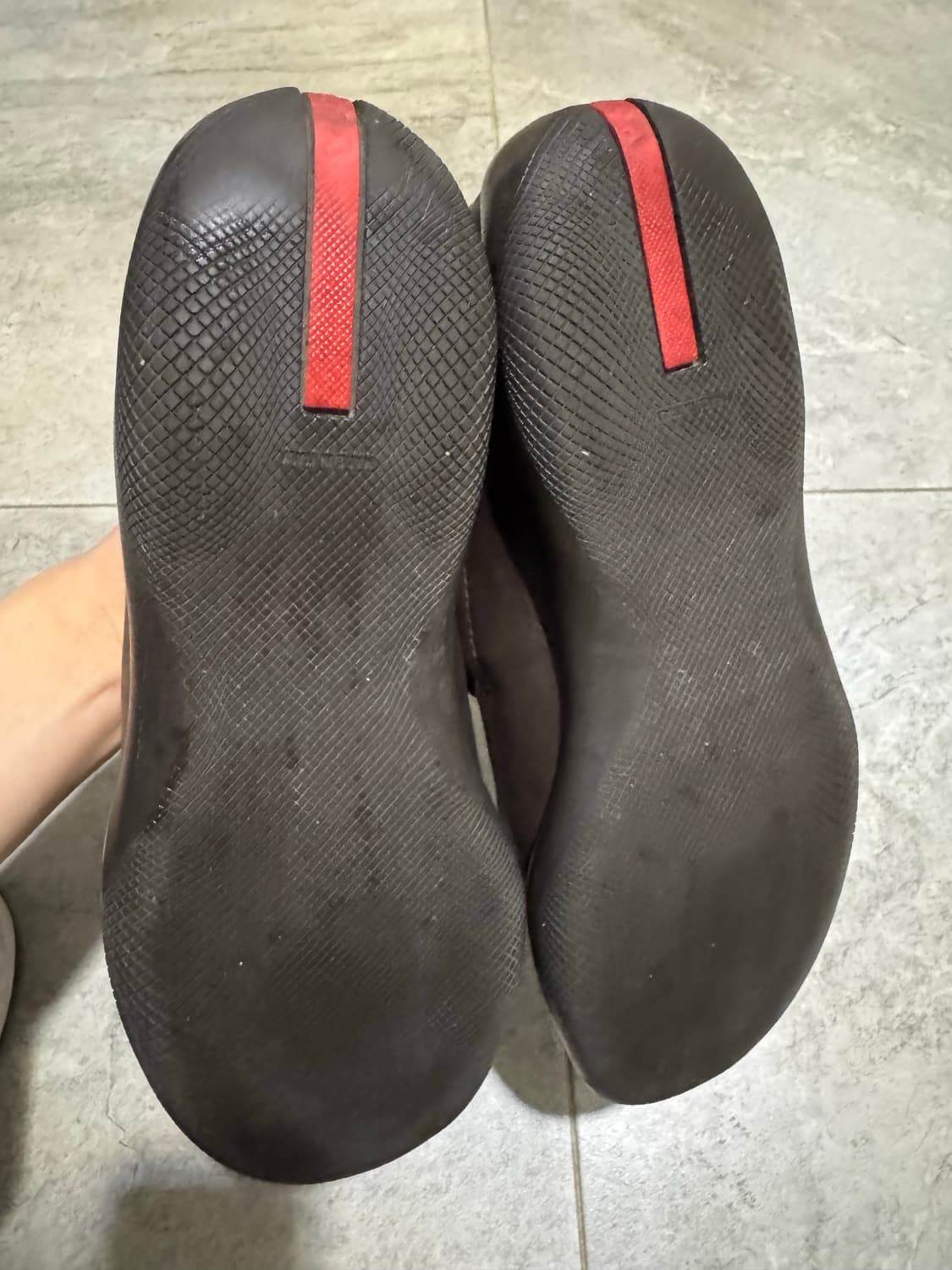 Prada string loafers brown 상품이미지4