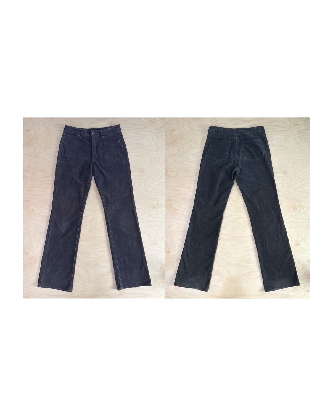 빈티지 유니클로 다크브라운 코듀로이 팬츠 상품이미지1