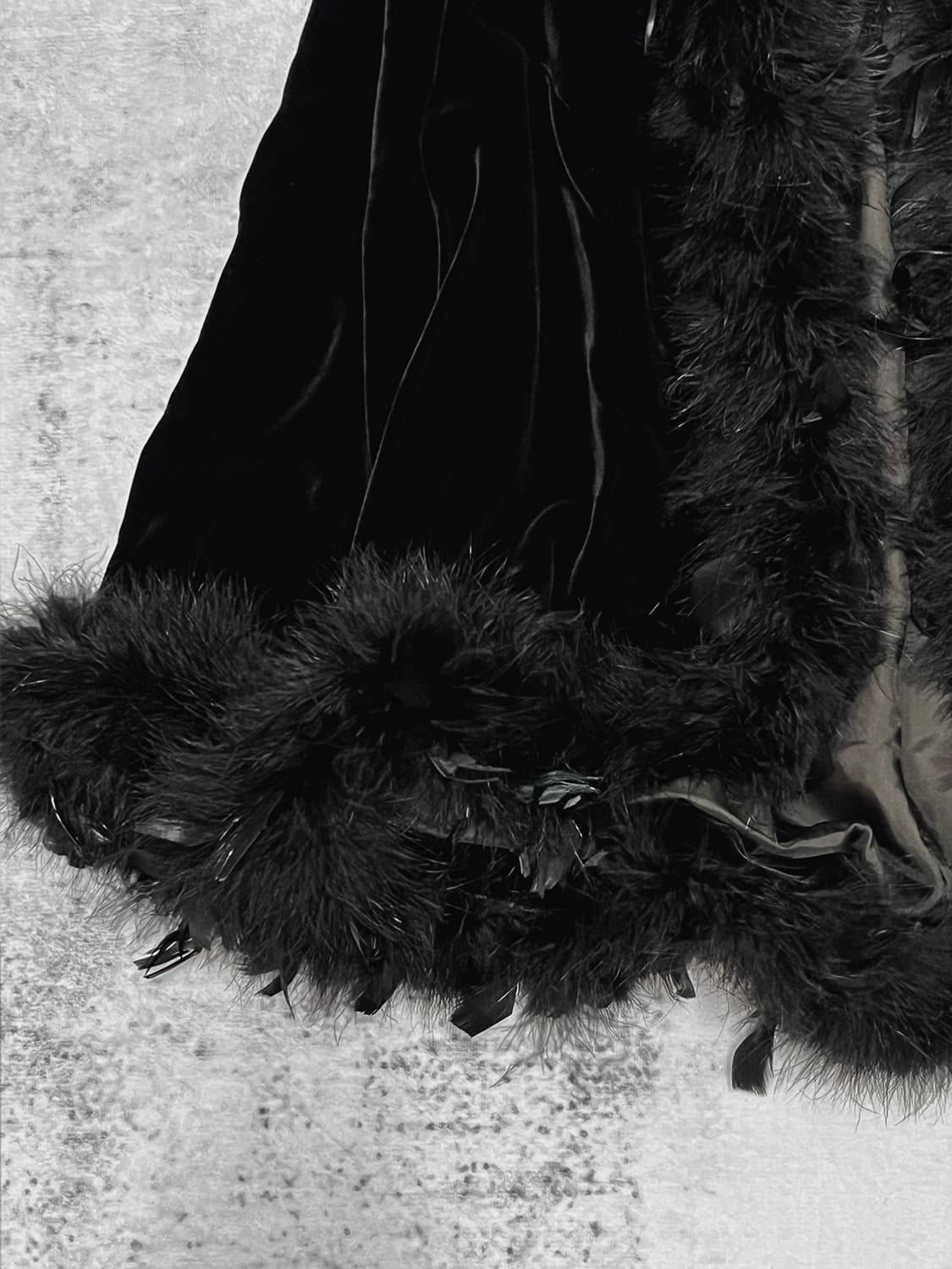 (simonne)NANAst velvet raven jacket  상품이미지4