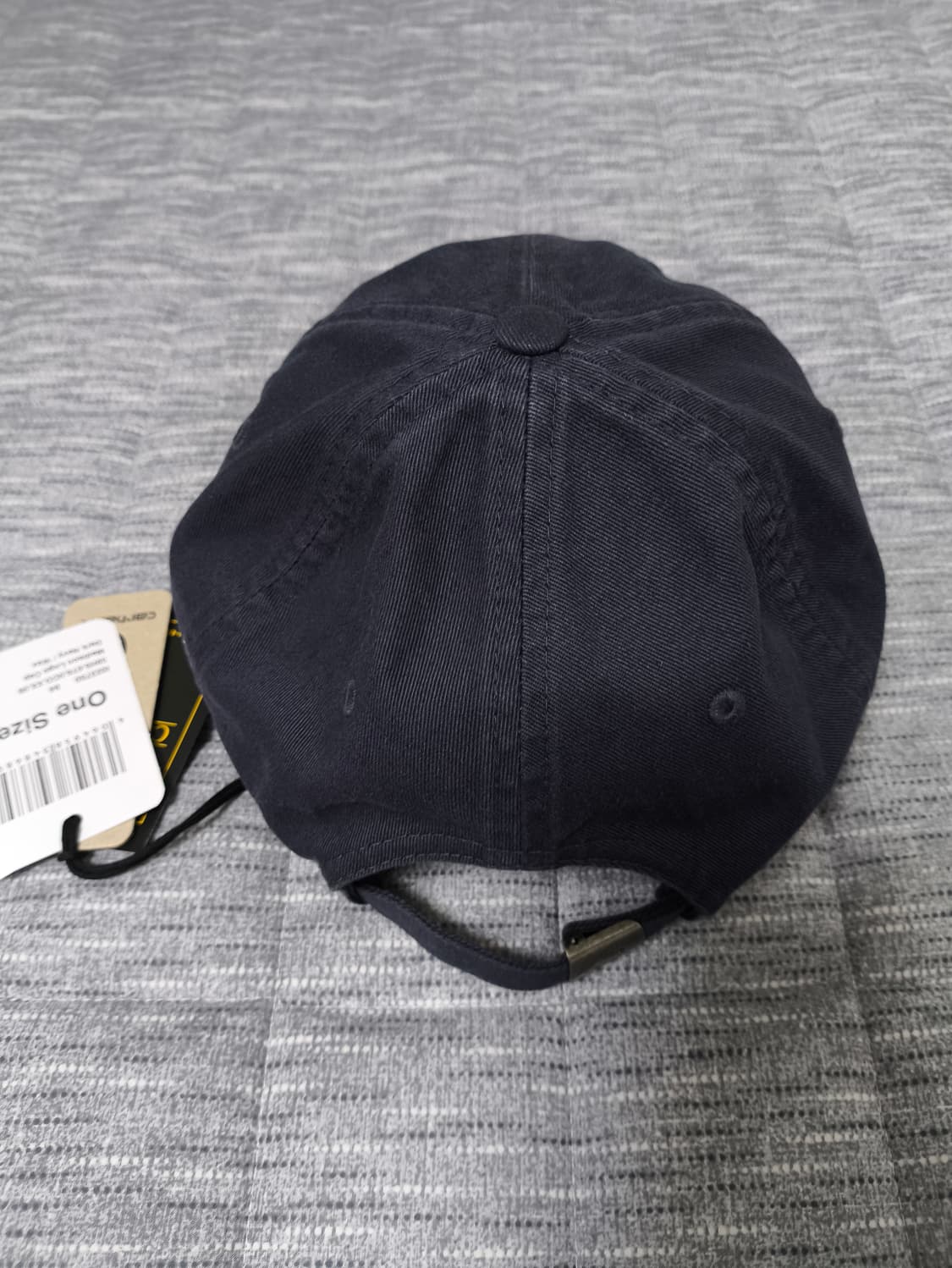 칼하트 매디슨 로고 볼캡 다크 네이비 상품이미지2