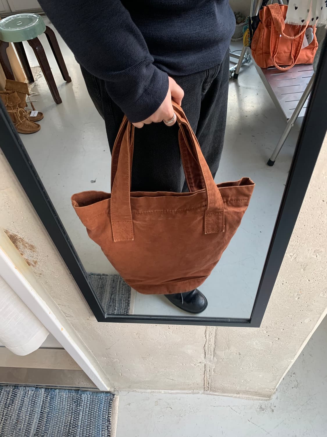 Kapital 캐피탈 캔버스 토트백 상품이미지5