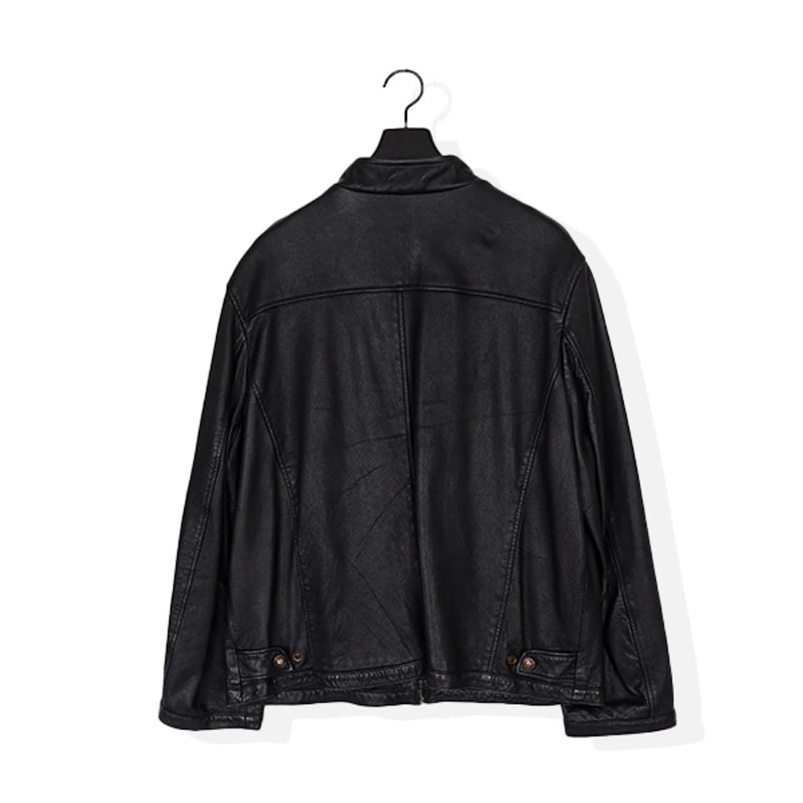 아르마니 꼴레지오니 비건 레더 자켓 (XL) MAT68 상품이미지4