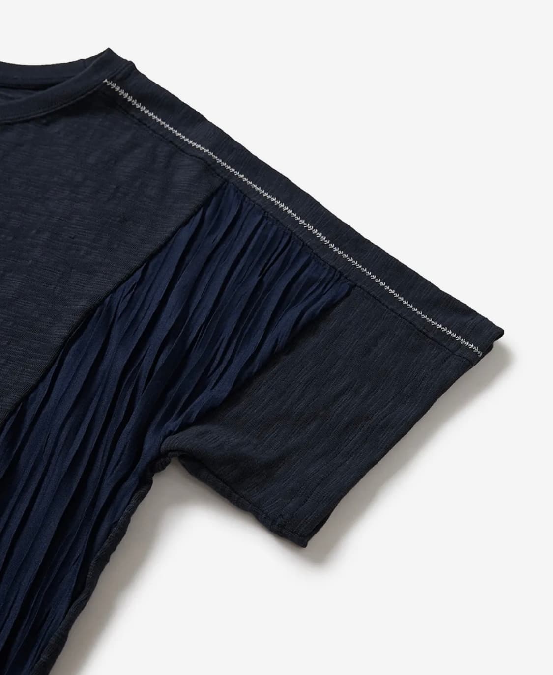 카락터 Crease half T-shirts / Navy 상품이미지3