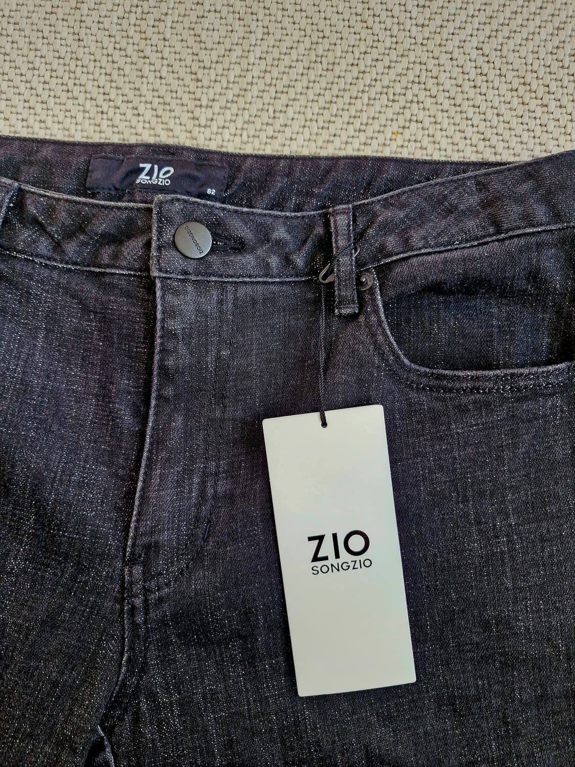 지오송지오 블랙진 새상품 32 상품이미지5