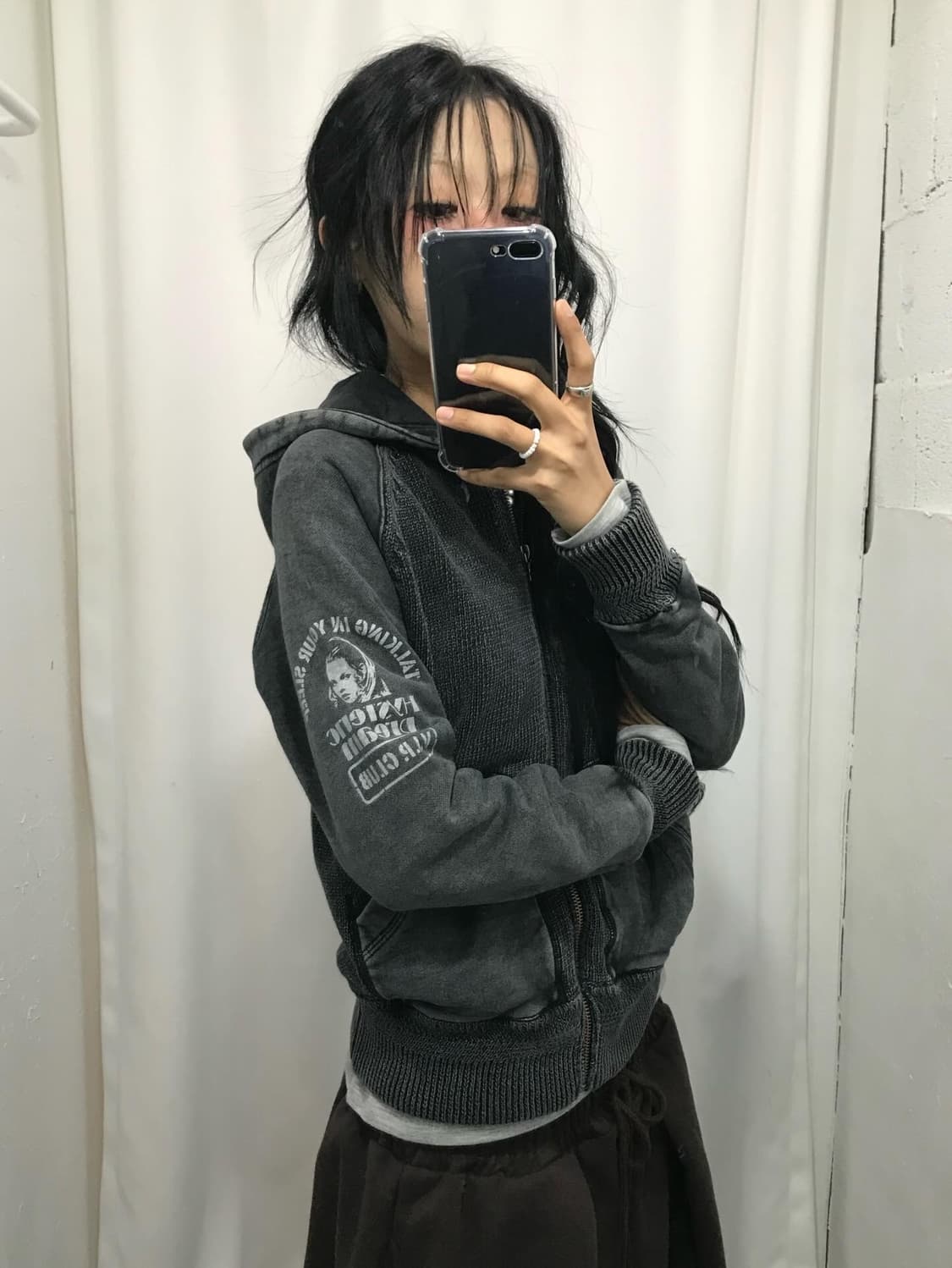 Hysteric Glamour Pigment dyed Zip-Up  상품이미지5