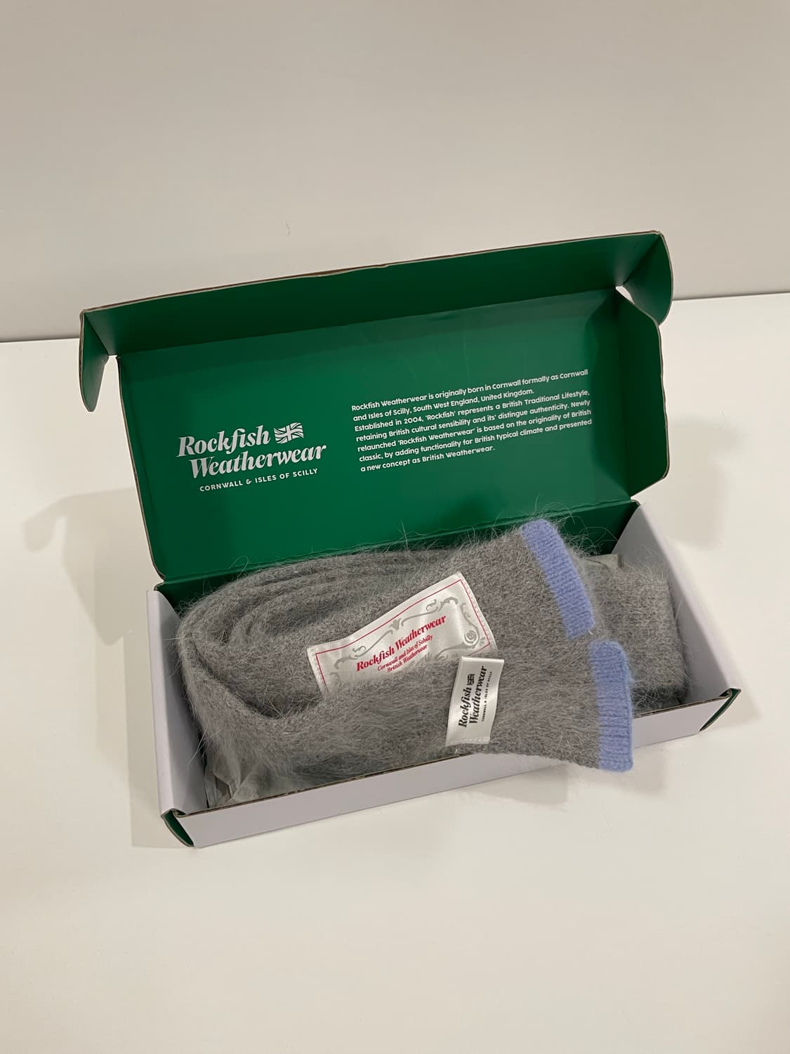 락피쉬 웨더웨어 앙고라 목도리 새상품 판매 상품이미지2