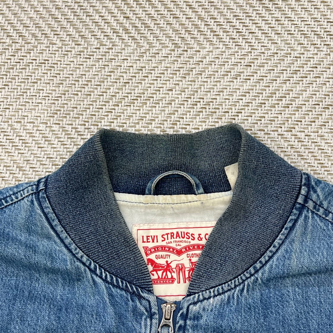 리바이스 데님 블루종  r2569 상품이미지5