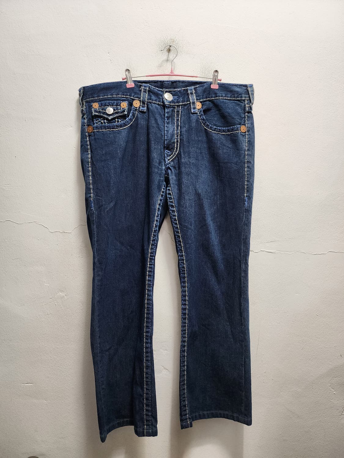 (빅사이즈) 트루릴리젼 RICKY SUPER T 부츠컷 데님  상품이미지2