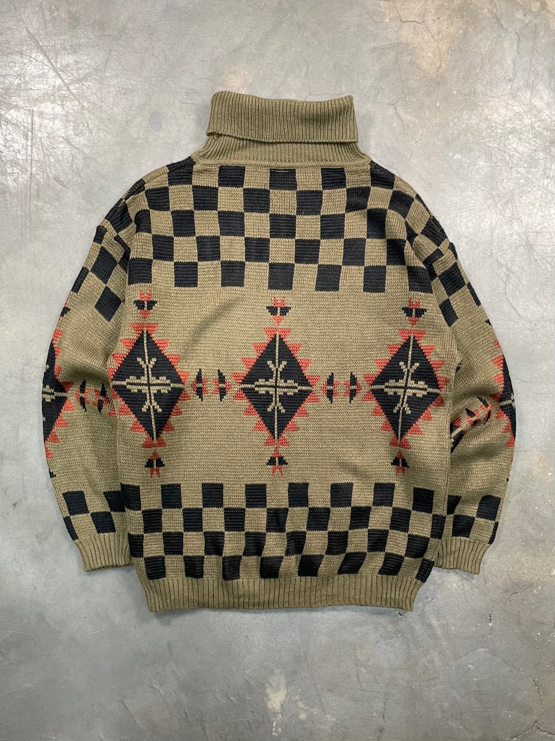 빈티지 나바호 터틀 넥 니트 상품이미지4