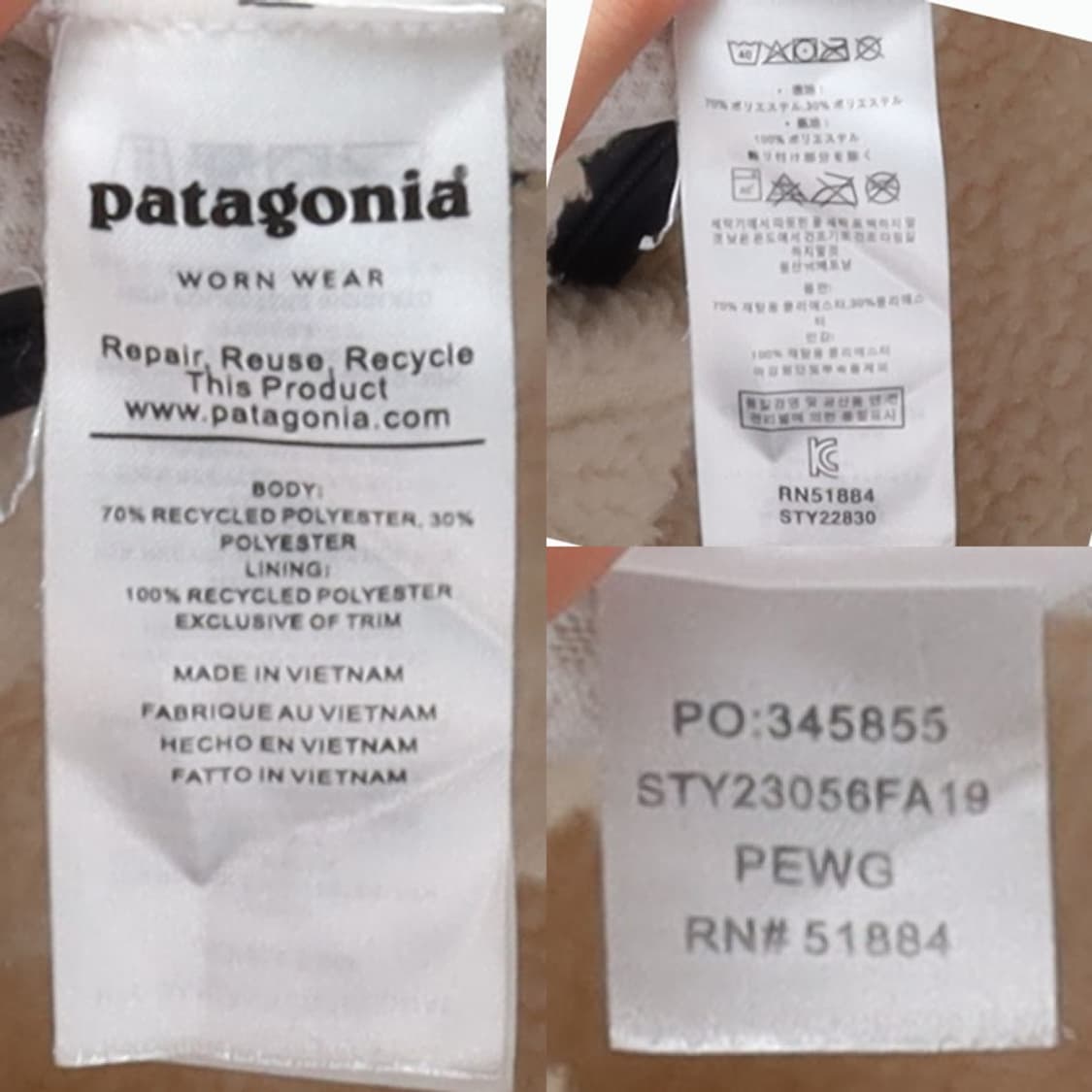 파타고니아 Patagonia Classic Retro-x Fleece  상품이미지10