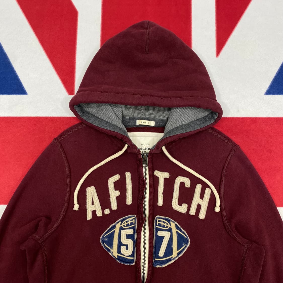 아베크롬비 후드집업 L 상품이미지3