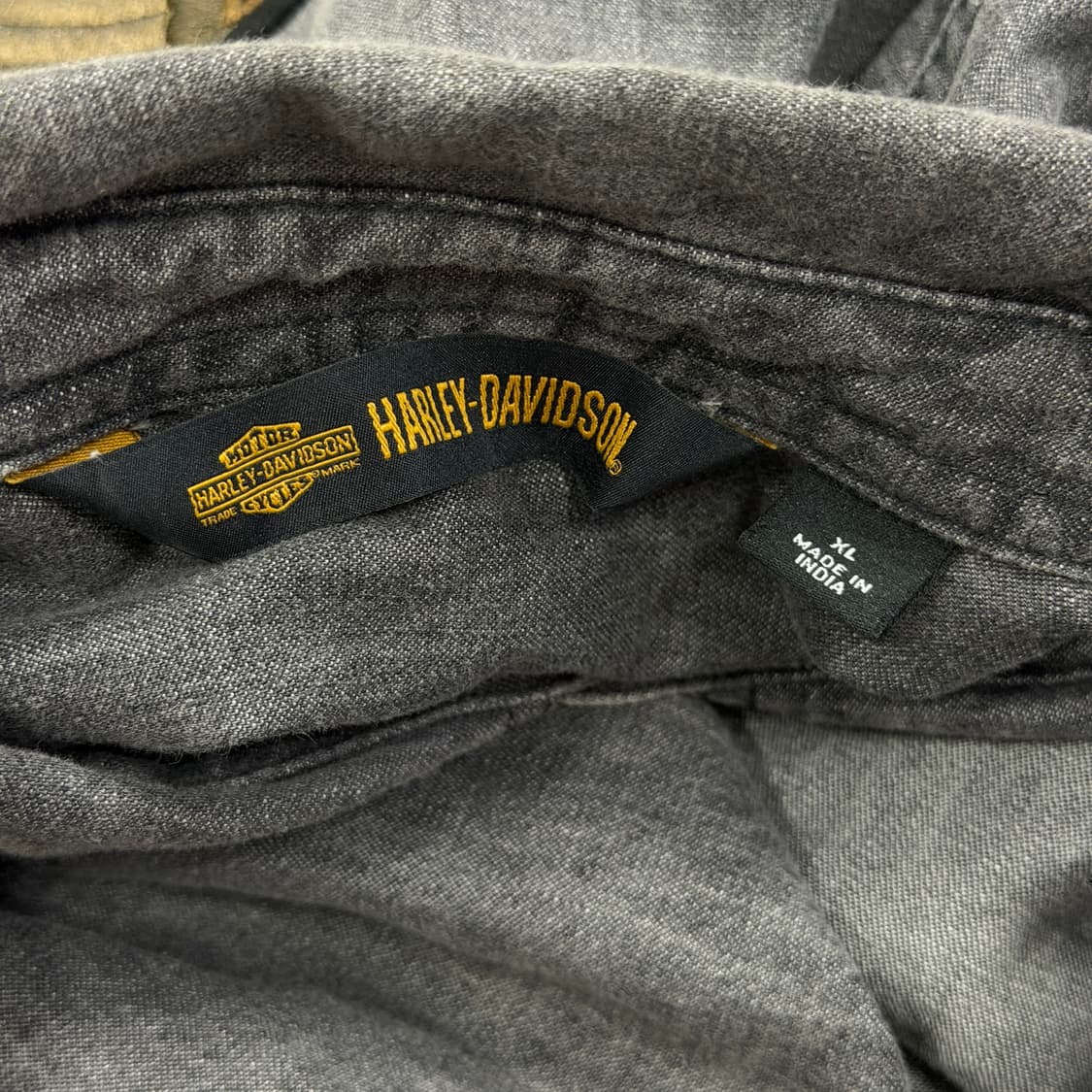 할리데이비슨 빅로고 포켓 셔츠 남방 XL 상품이미지4