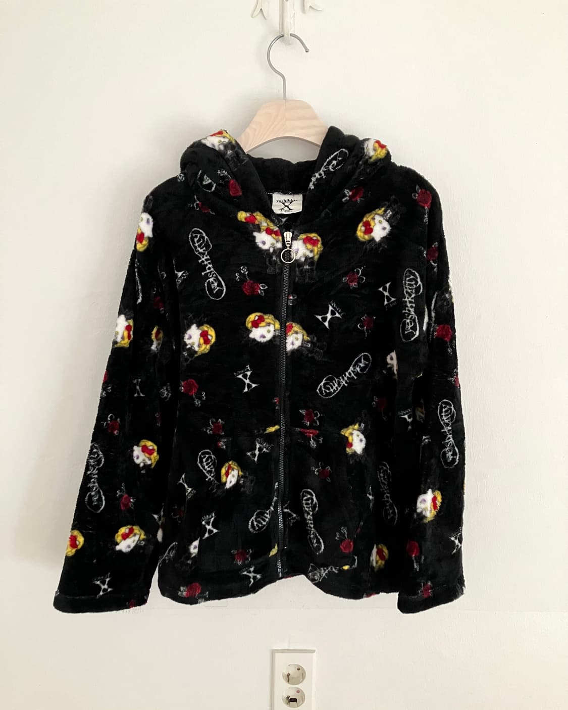 Yoshi kitty 헬로 키티 플리스 후리스 상품이미지3