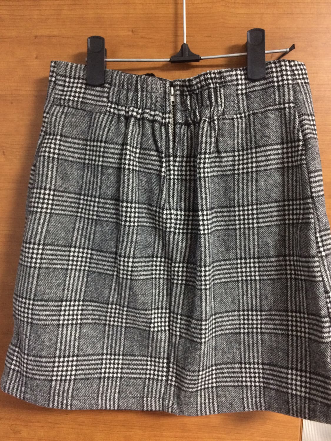 리본 체크 치마 상품이미지2