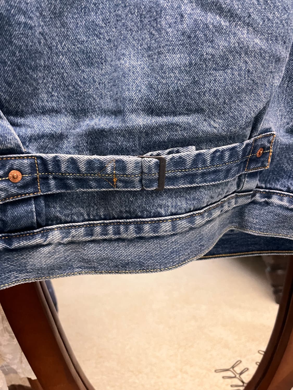 [미국새상품] 리바이스 타입1 쉐르파 트러커 데님 자켓 L(유니크 안감) 상품이미지8