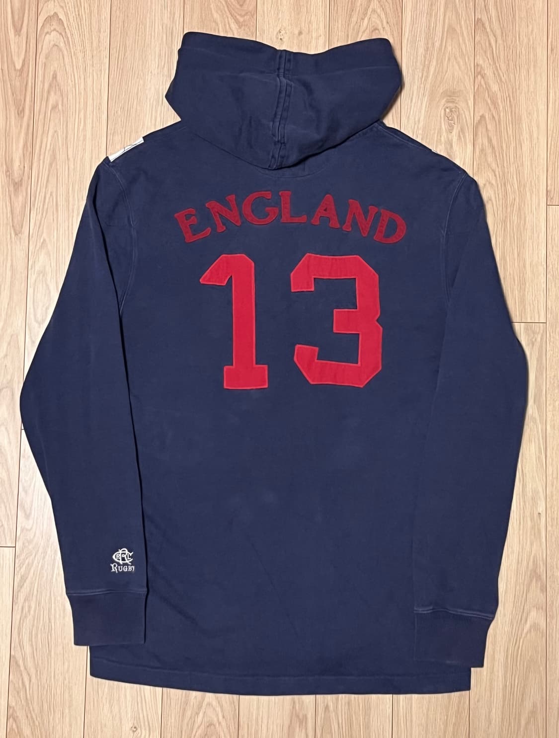 랄프로렌 럭비 후드티 M 네이비 상품이미지2