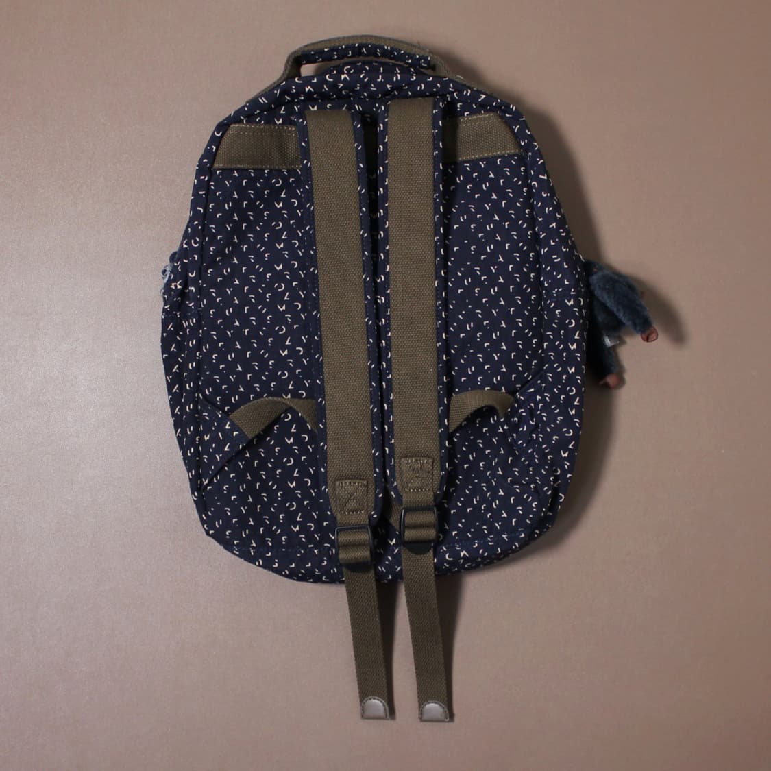 Kipling 키플링 패턴 멀티포켓 네이비 백팩 상품이미지2