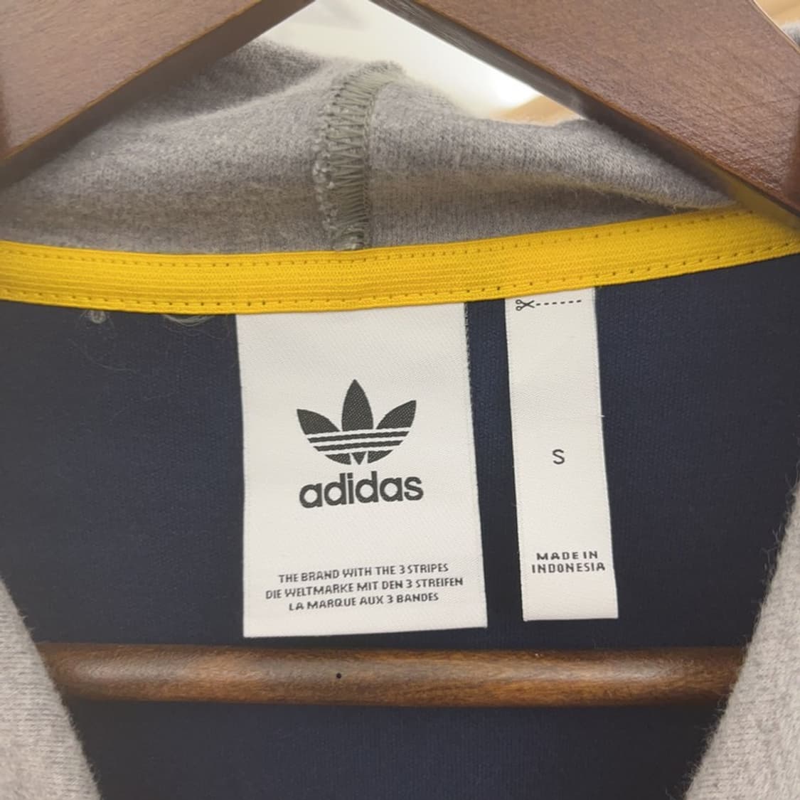 아디다스 올드스쿨 레트로 컬러블럭 후드티 S C09587 상품이미지5