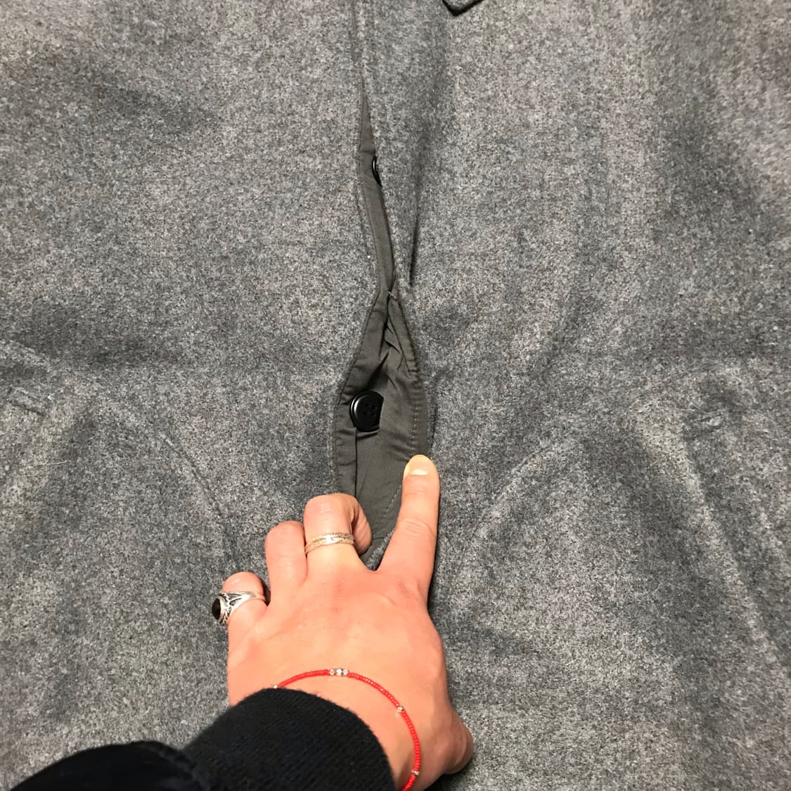 재팬 프릭스 스토어 by 프리덤 라이트 그레이 덱 오버핏 코트 상품이미지7