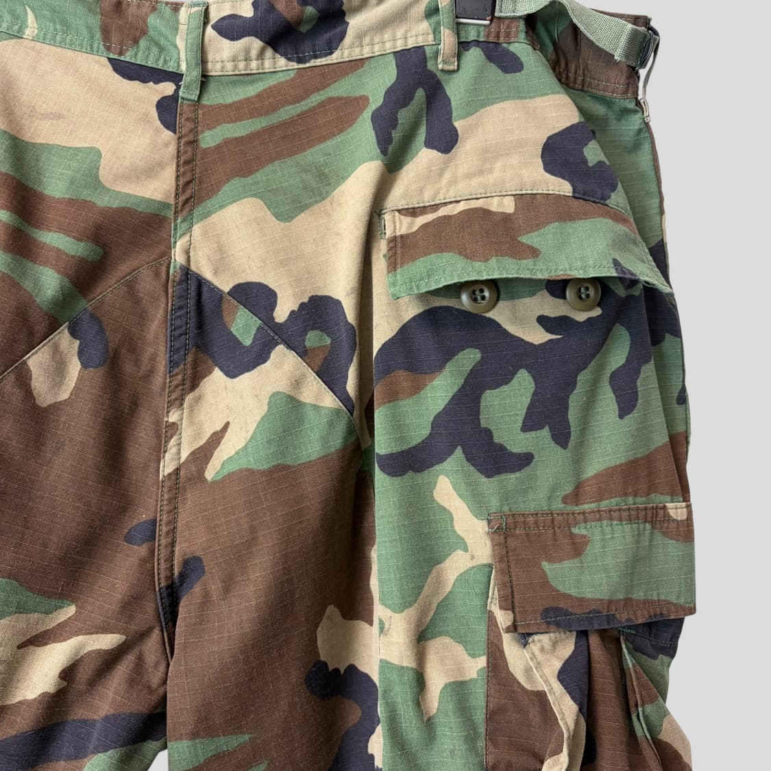 (XL)미군 우드랜드 BDU 컷오프 팬츠 상품이미지6