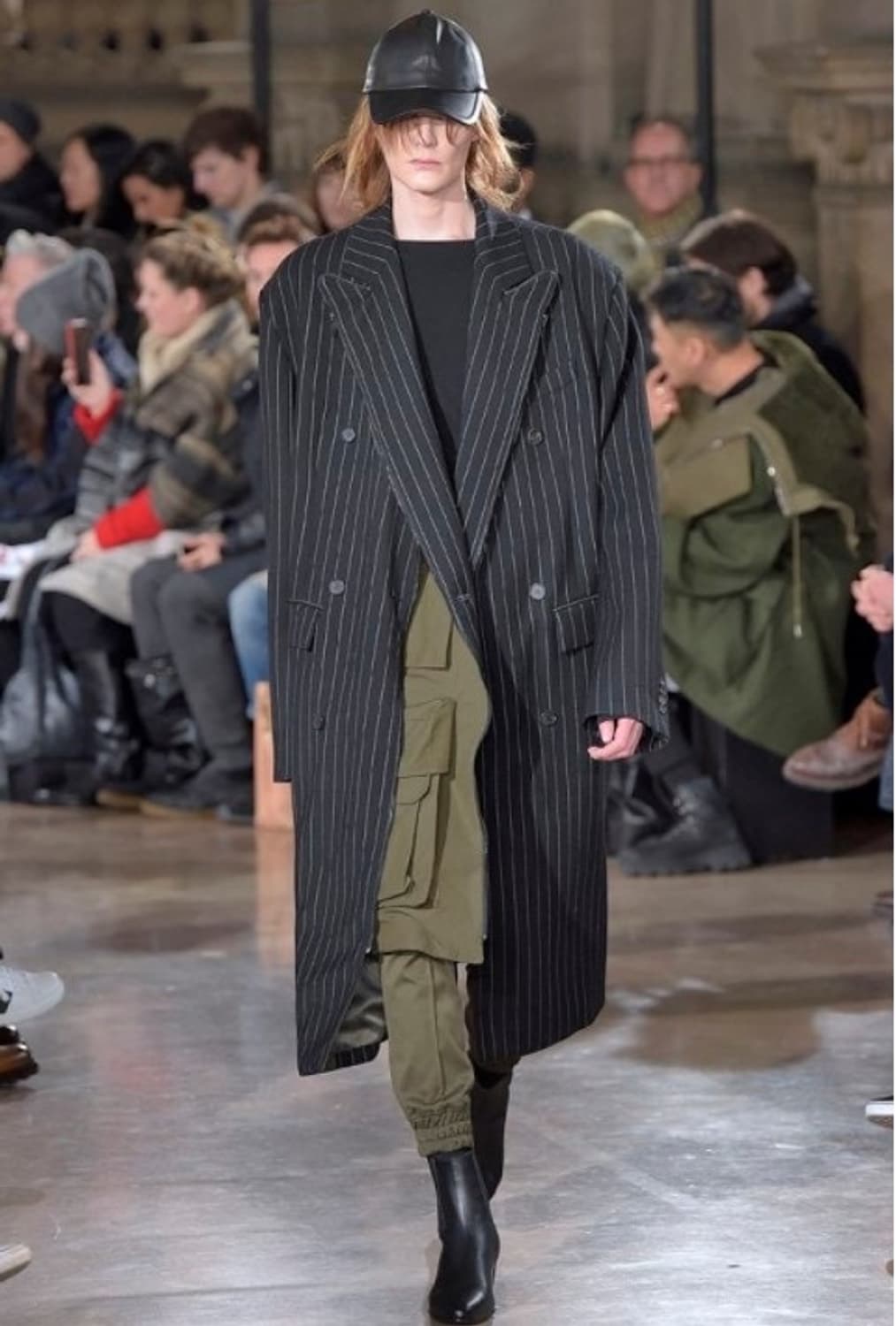 준지 컬렉션 스트라이프 코트 46 상품이미지1