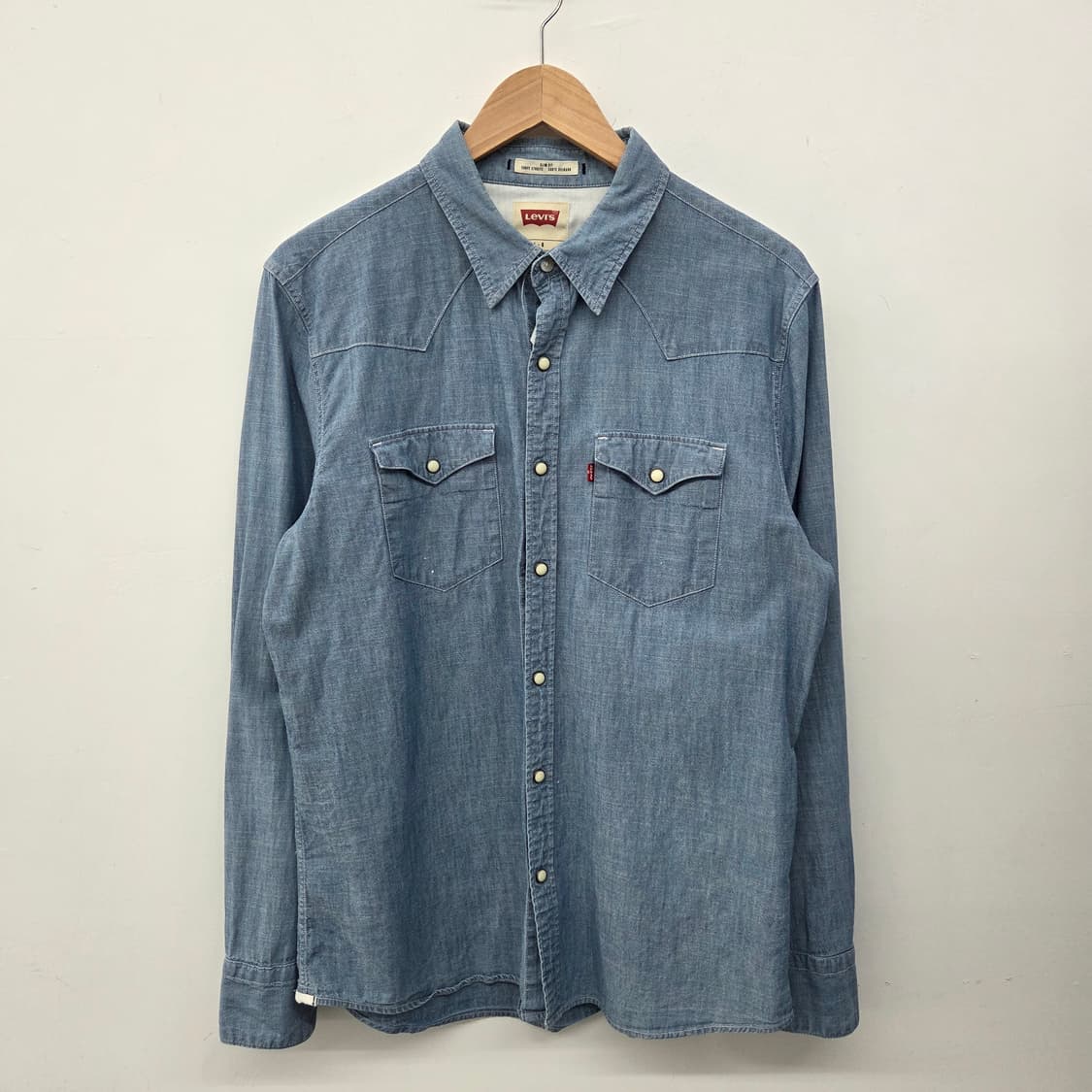 리바이스 데님 웨스턴 셔츠 남L 상품이미지2